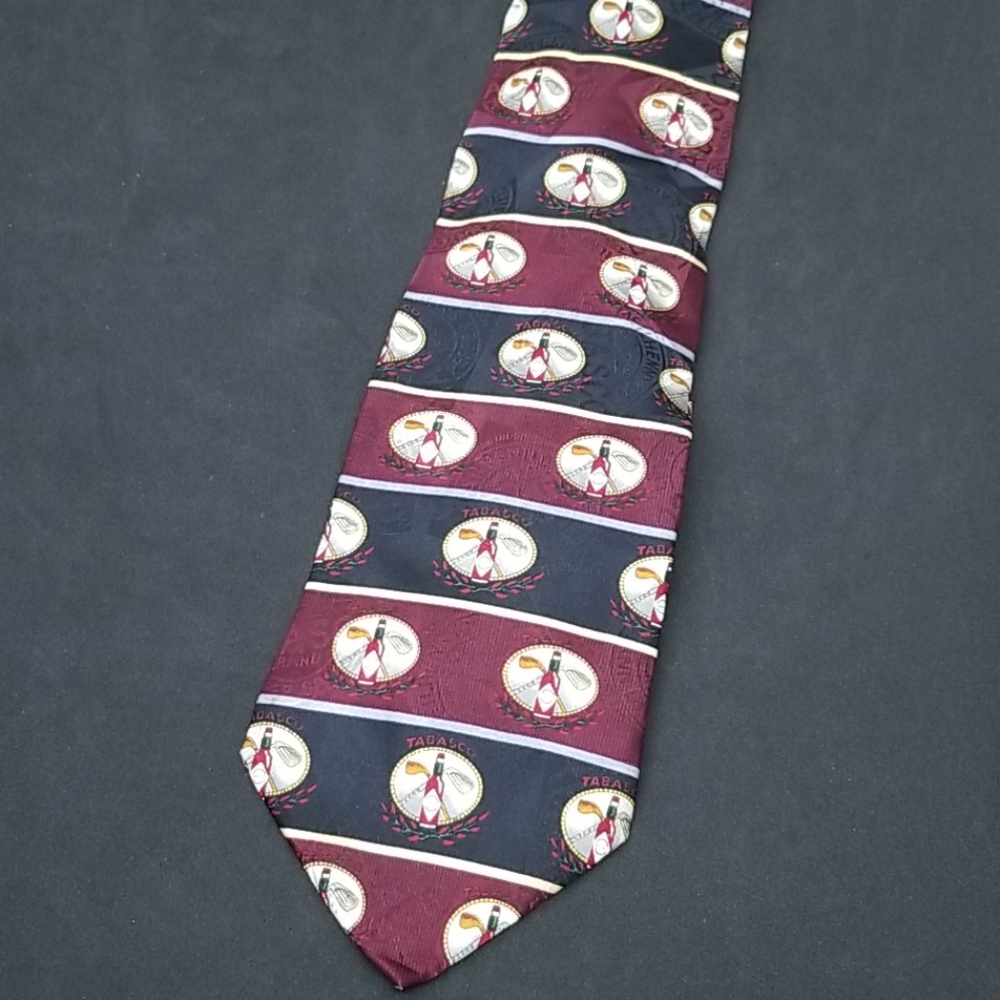 👔 TABASCO Golf Themed Tie
